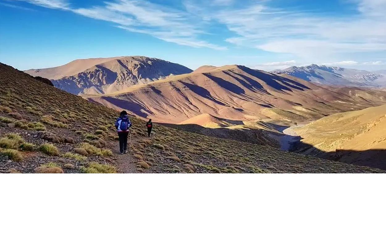 Ascension du M’goun Maroc